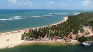 Desentendimento foi motivado pela cobrança indevida de R$ 3 para estacionar na Praia do Gunga - Foto: Reprodução/Guia de Destinos