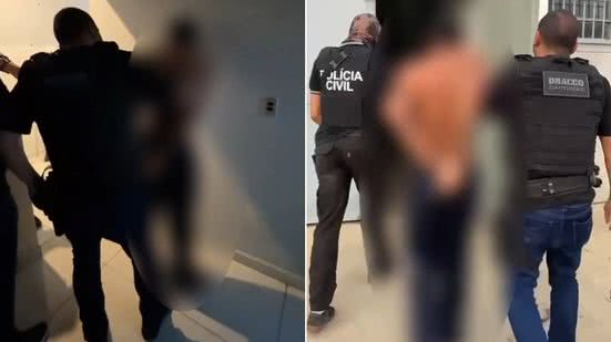 Suspeito de bater em mulher com cabo de vassoura e queimá-la com colher quente é preso - Reprodução / PC-AL