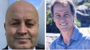 Antônio Carlos Camilo Antunes, conhecido como o 'careca do INSS', e o empresário Maurício Camisotti - Foto: Reprodução/TV Globo