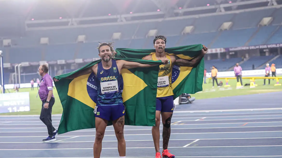 Ricardo Mendonça é tri nos 100m T37; país lidera quadro de medalhas - Foto: Cris Matos/ CPB