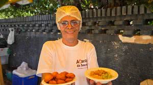 Imagem Socorro da Acarajé, o bem-querer da Barra de São Miguel