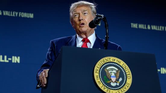 Imagem de arquivo do presidente estadunidense Donald Trump - The White House