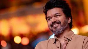 Vijay é um ator bastante famoso na Índia e está em campanha para as eleições estaduais em 2026 - Reprodução / Instagram actorvijay