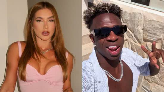 Instagram/Virginia e Instagram/Vini Jr.