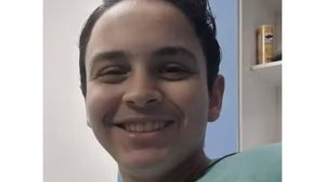 Matheus Vianna, hoje com 15 anos, protagonista do primeiro milagre. - Foto: Arquivo pessoal