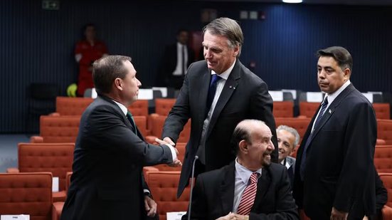 Mauro Cid e Bolsonaro em interrogatório no STF - Foto: Ton Molina/STF