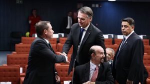 Mauro Cid e Bolsonaro em interrogatório no STF - Foto: Ton Molina/STF