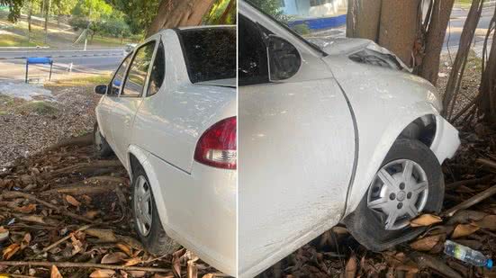 Motorista diz que apagou ao volante em acidente no Farol: "Nasci de novo, foi Deus" - Cortesia ao TNH1