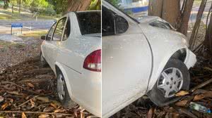 Motorista diz que apagou ao volante em acidente no Farol: "Nasci de novo, foi Deus" - Cortesia ao TNH1