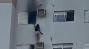 Advogada que salvou família em incêndio no PR tem melhora, mas quadro ainda é grave - Reprodução / Redes sociais