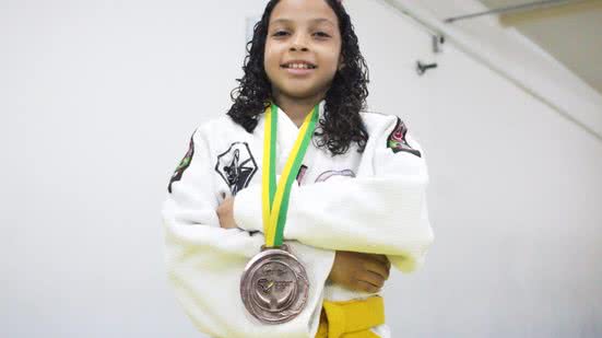 A atleta Michaelly Tavares é a mais nova integrante da Seleção Brasileira de Judô - Divulgação
