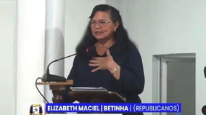 Vereadora do Amazonas diz ser 'a favor da violência contra mulher' durante sessão - Foto: Reprodução/Redes Sociais