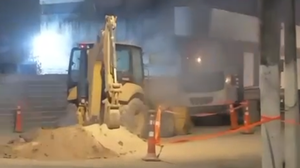 Ocorrência de vazamento de gás natural fecha via e mobiliza bombeiros na Pajuçara - Foto: Reprodução