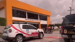 Prefeitura de São Luís do Quitunde foi alvo de buscas e apreensões da Polícia Federal - Foto: Reprodução