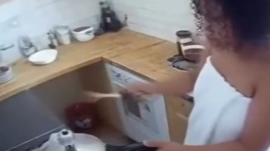 Vídeo produzido por inteligência artificial alerta para riscos reais de acidentes com panela de pressão - Foto: Reprodução