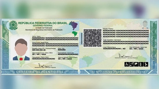 Nova Carteira de Identidade Nacional - Foto: Agência Brasil