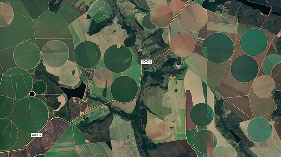 Dados foram divulgados nesta quarta-feira pelo Mapbiomas - Foto: Google Maps