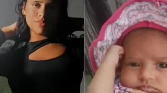 Crislany e Celine, mãe e filha - Foto: Reprodução