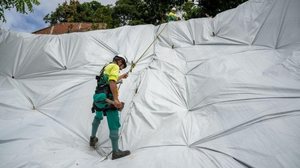 Defesa Civil instala mais de 45 mil m² de lonas em áreas de risco - Diogo Canuto / Secom Maceió