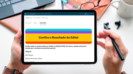 Imagem Veja os projetos de Alagoas que vão receber apoio do Instituto Equatorial, pelo Edital Ecoar