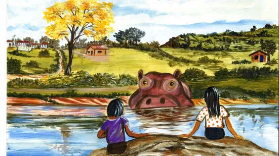 Autora abre as portas de sua memória e conduz o leitor a uma viagem terna e intensa ao Barro Preto da sua infância - Ilustrações: Ed Oliveira