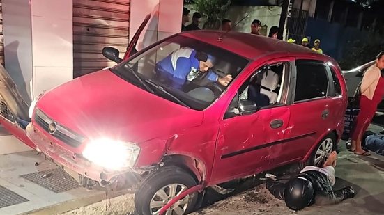 Lei Seca apreende adolescente que 'furou' blitz e provocou acidente em Arapiraca - Ascom Detran