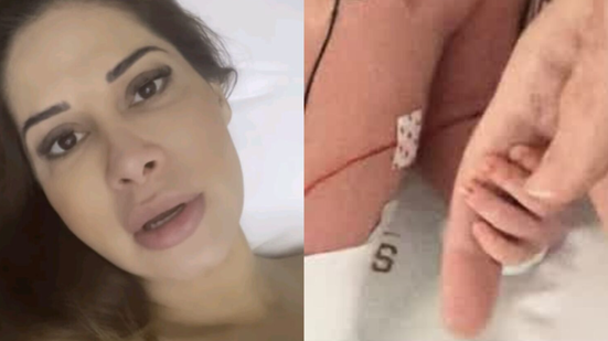 Imagem 'Essa situação dói', desabafa Maíra Cardi sobre filha recém-nascida na UTI