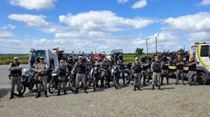 Operação da Polícia Militar recupera 10 motos com queixa de roubo no Pilar - Ascom PMAL