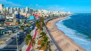 Imagem de arquivo da orla de Amaralina-Pituba - Prefeitura de Salvador