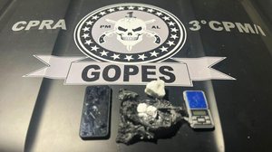 Material apreendido em ocorrências no interior do estado - Ascom PMAL