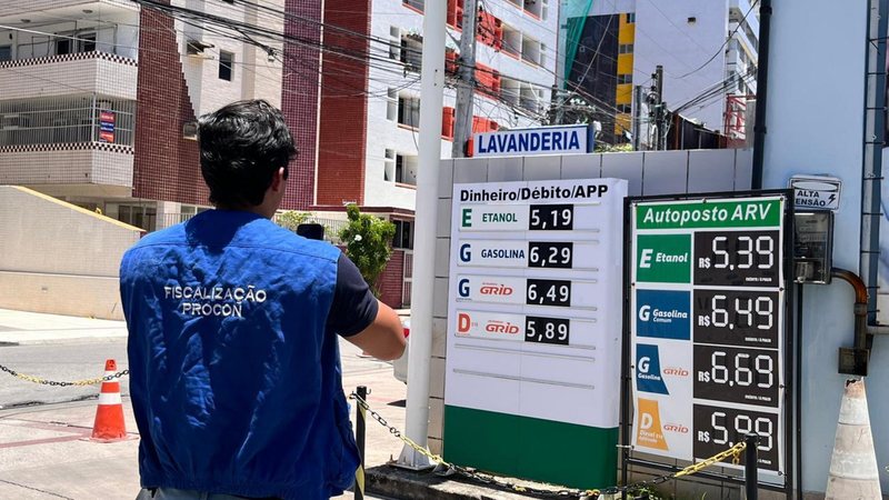 Imagem Procon Alagoas já autuou mais de 100 postos de combustíveis por aumento injustificado de preços