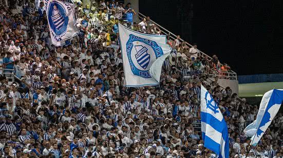 Torcida do CSA na partida contra o Ituano, pela 17ª rodada da Série C - Augusto Oliveira / CSA