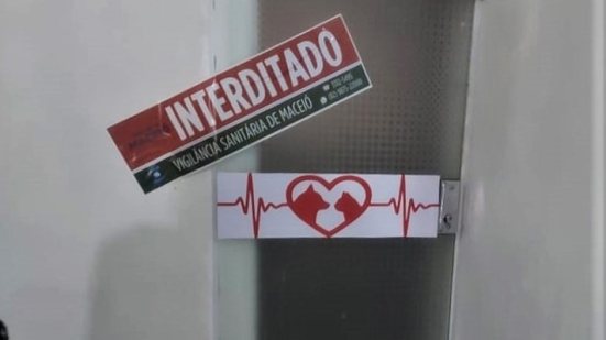 Vigilância Sanitária de Maceió interdita clínica veterinária no Jacintinho - VISA Maceió