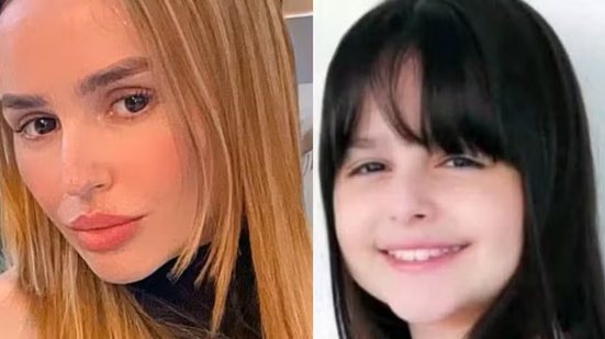 Lidiane Aline Lorenço e a filha, Miana Sophya Santos - Foto: Reprodução