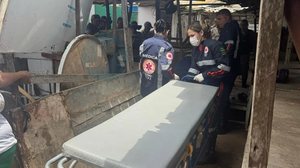 Vítimas foram socorridas e levadas a hospital - Foto: Josival Meneses/Já é Notícia