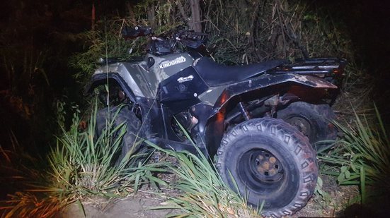 Jovem de 29 anos morreu ao ter quadriciclo atingido por van - Foto: Cortesia/PM