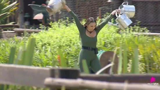 Yoná causa nova punição e sede de A Fazenda fica sem água e gás - Reprodução / Record Plus