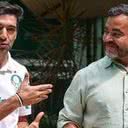 Abel Ferreira, técnico do Palmeiras, e João Paulo Sampaio, coordenador das categorias de base - Fabio Menotti / Palmeiras