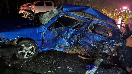 Acidente de carro deixa quatro mortos no interior do Paraná - Divulgação / PRF