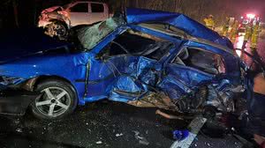 Acidente de carro deixa quatro mortos no interior do Paraná - Divulgação / PRF