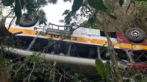 A tragédia na Serra da Barriga ocorreu em novembro de 2024, quando um ônibus caiu de uma ribanceira, provocando a morte de 20 pessoas - Foto: Reprodução