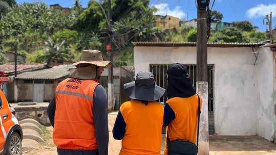 Defesa Civil de Maceió realiza nova etapa de mapeamento de áreas de risco - Ascom Defesa Civil Maceió