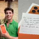 Imagem Paciente dá iPhone de presente a enfermeiro que o atendeu