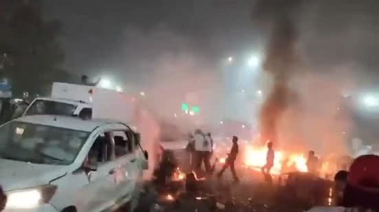 Explosão perto do Forte Vermelho, em Nova Déli, mata ao menos 8, diz polícia - Reprodução / X