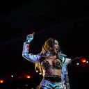 Na foto, o show da cantora paraense Gaby Amarantos - Fotoarena / Folhapress