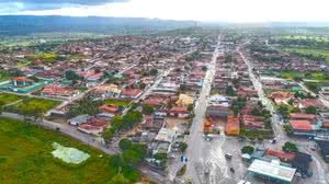 Vista aérea de Girau do Ponciano - Reprodução