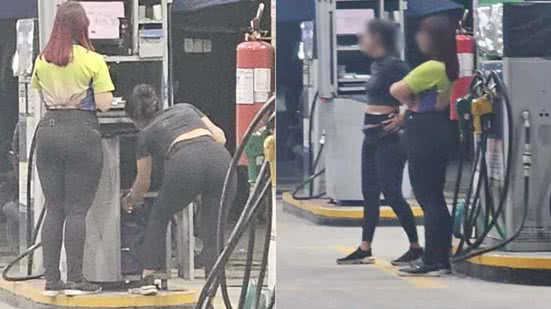Posto de gasolina no Recife é acusado de obrigar mulheres a trabalhar de cropped e legging - Reprodução / Uol