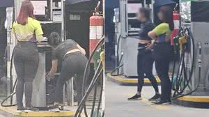 Posto de gasolina no Recife é acusado de obrigar mulheres a trabalhar de cropped e legging - Reprodução / Uol