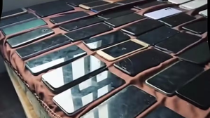 Celulares recuperados em fases anteriores da Operação Rastreio - Foto: Divulgação