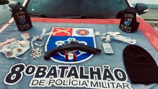 PM apreende 22 armas de fogo e 42 quilos de entorpecentes em uma semana - PMAL